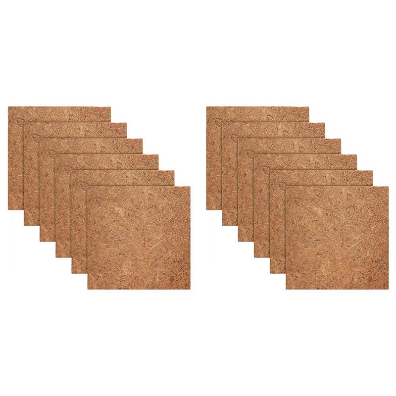 Substrate Coconut Fiber - แผ่นรองพื้นใยมะพร้าวธรรมชาติ ABGG-2X, พรมสำหรับสัตว์เลื้อยคลาน, วัสดุรองพื้นสำหรับตู้เลี้ยงสัตว์เลี้ยง เช่น กิ้งก่า,