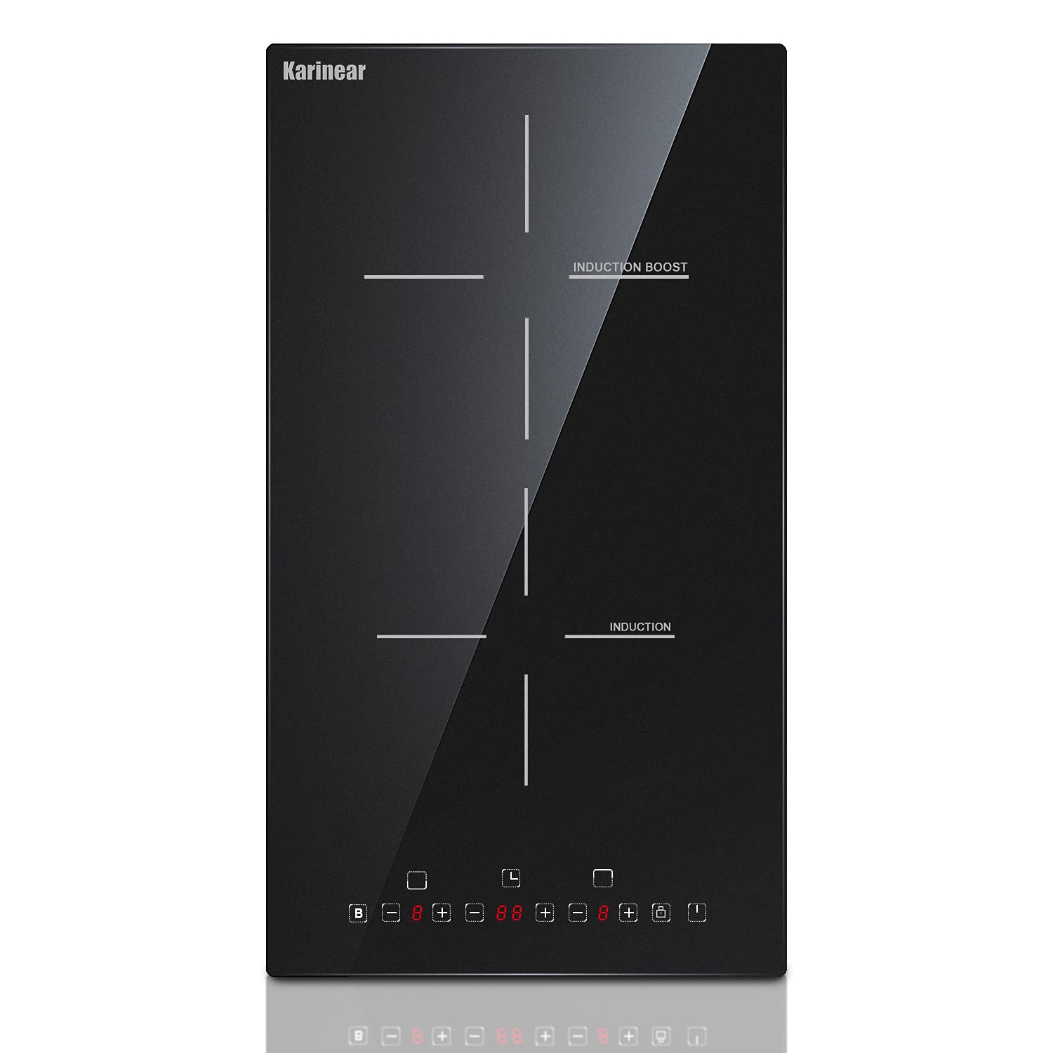 คารีนาร์ เตาแม่เหล็กไฟฟ้าแบบฝั - Timer Dual Outlet บทวิจารณ์และราคา