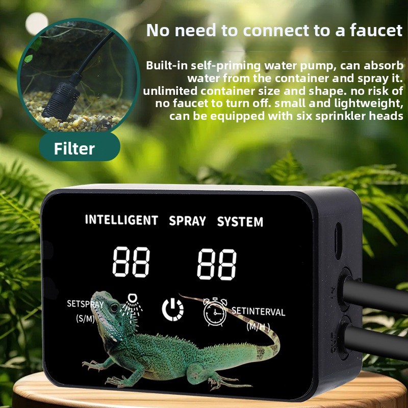 ระบบพ่นละอองขนาดเล็กสำหรับตู้เ - Misting Nozzle Reptile บทวิจารณ์และราคา
