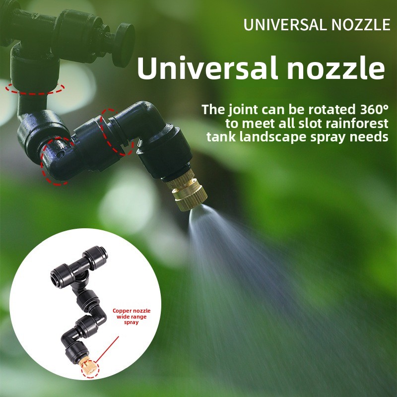 ระบบพ่นละอองขนาดเล็กสำหรับตู้เ - Misting Nozzle Reptile บทวิจารณ์และราคา